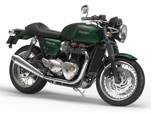 triumph thruxton green