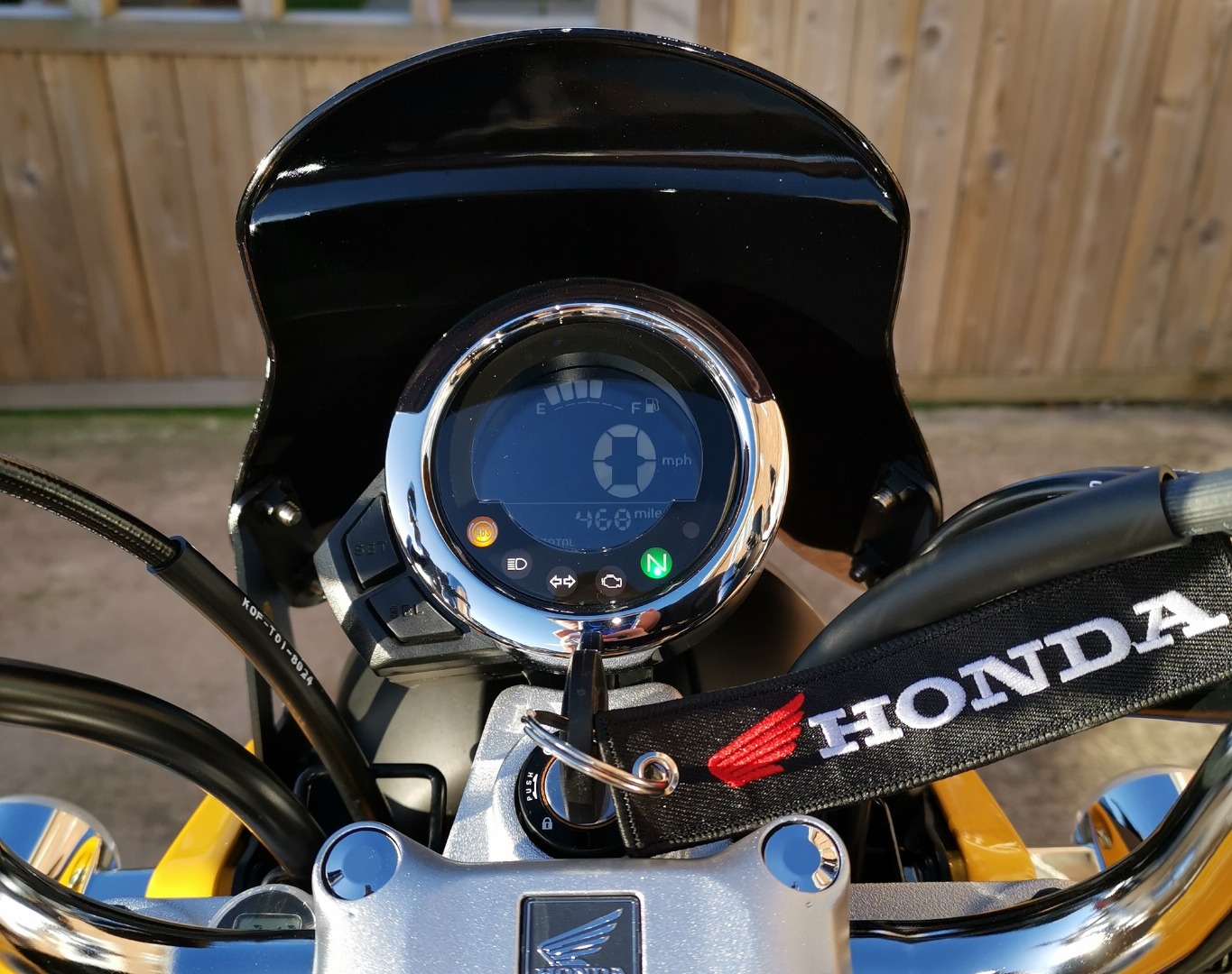 honda monkey gear indicator