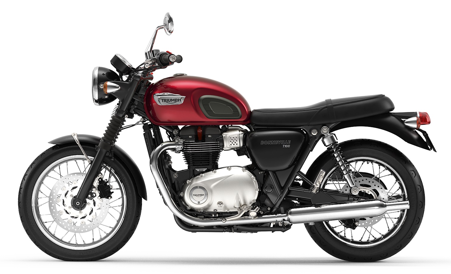 triumph bikes t100 price