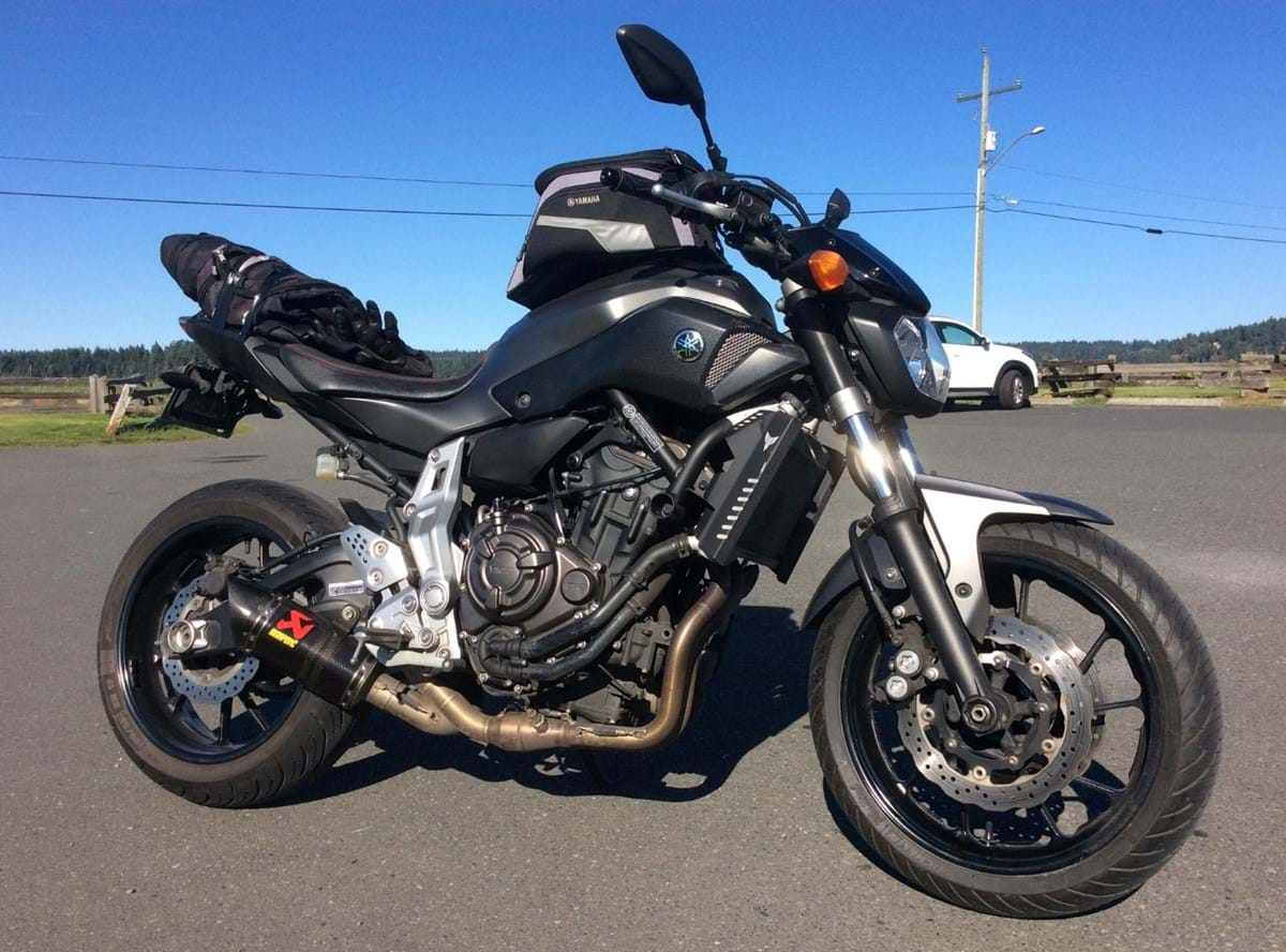 Yamaha mt 07 фото