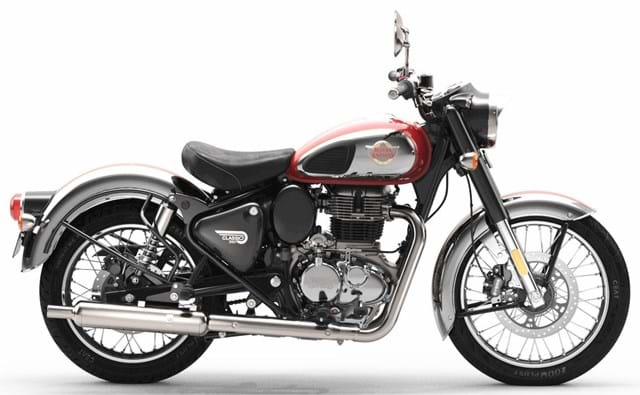 red colour royal enfield classic 350